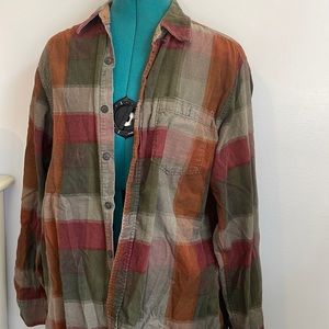 multicolored flannel
